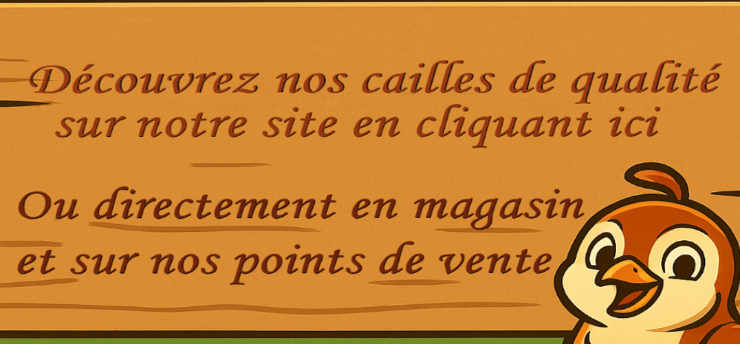 Nos cailles disponible facilement